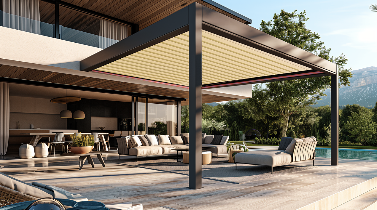 Viora Fabric Pergola Systems